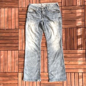 Ariat Straight Leg Medium Light Wash Jeans 31